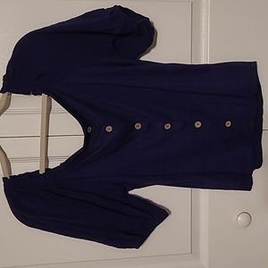 Tru Self NWT Puff Sleeve Blouse